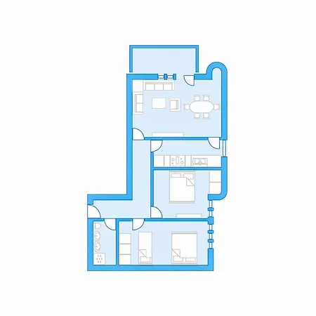 Allod Park Haus C 207 By Interhome *